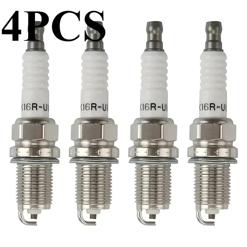 

4PCS Iridium Spark Plugs,Replacements for TOYOTA,Part Nos. 90919-01218,90919-01164,90919-YZZAE, Models Denso K16R-U11,K5RTIP2-11 4PCS