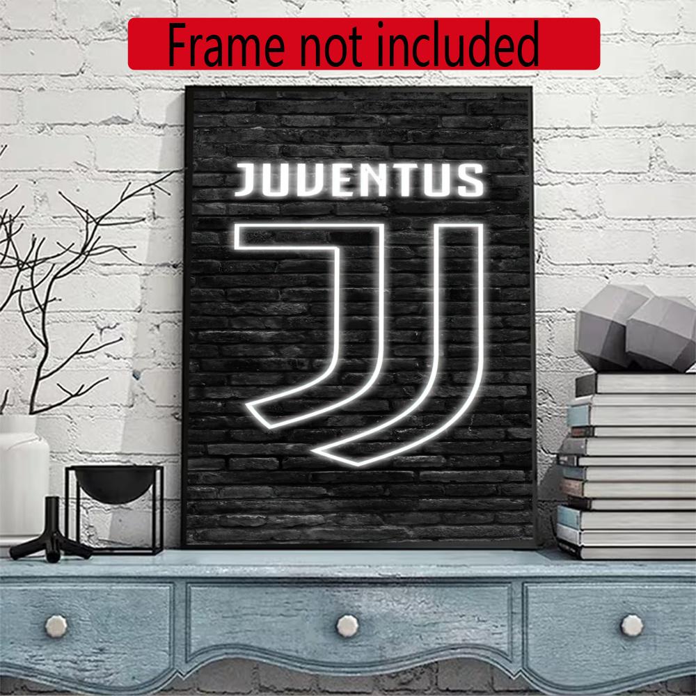 Juventus 5D Diamond Painting Round Diamond Rhinestones Mosaic Diamond Embroidery Wall Paintings Rhinestones Gift Frameless