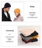 Winter Rabbit Down Core Knitted Hat for Women - Windproof, Warm, Breathable, with Large Brim - Perfect for Students and Couples
