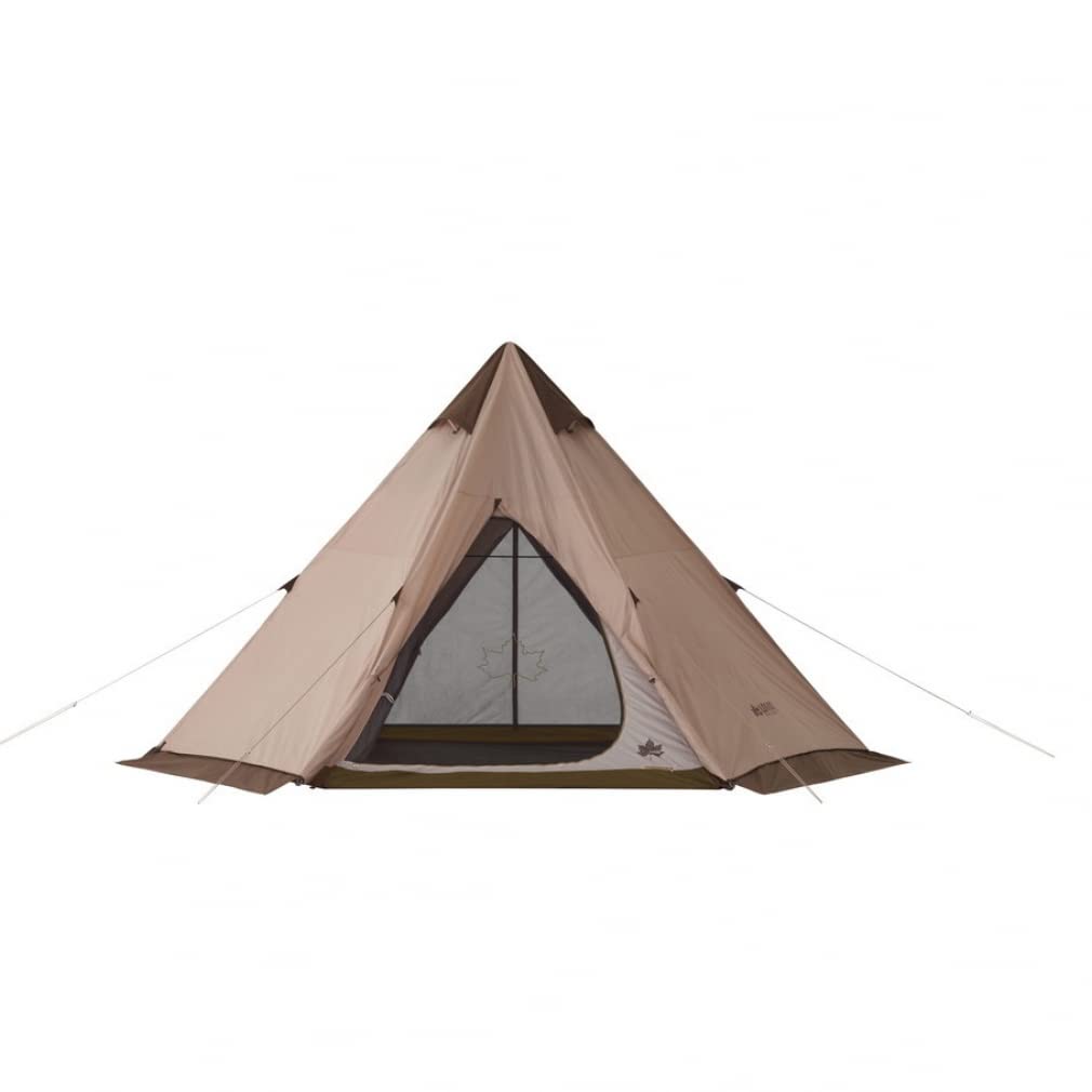 LOGOS Tradcanvas V-stolpe Tepee 400 71208009 Beige Tält Bredd 455 x Total Längd 400 x Höjd 230 cm Set-BB (ungefär.)