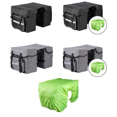 Ergonomische Verstellbare Fahrrad-Gepäckträgertasche Wasserdichte Carbonfaser-Struktur für Fahrradgepäck und Ausrüstung