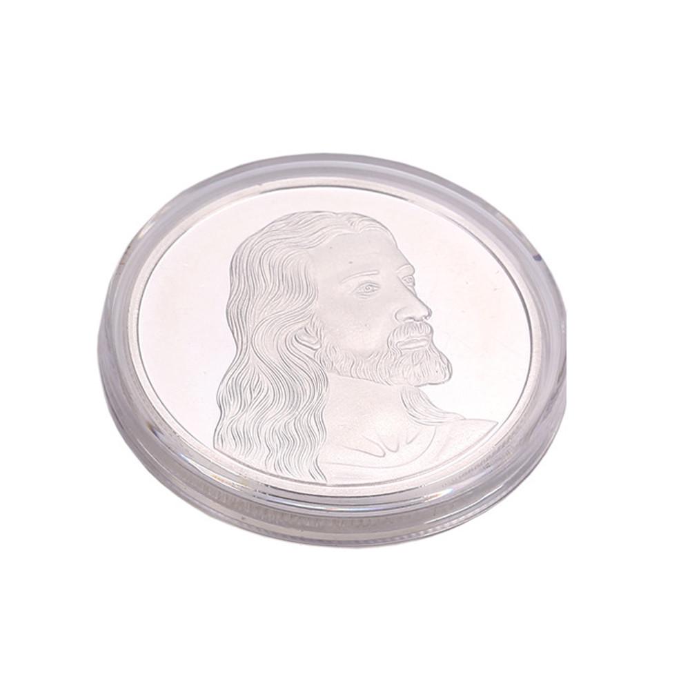 1 x Sběratelské dárkové mince Jesus Coin Umělecká sbírka pamětních mincí
