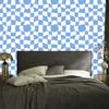Wallpaper Free checkerboard azure, azure background 50x1000