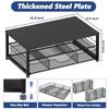 Desk Organizer and Accessories 2-Tier Computer Monitor Stand Riser with Drawer and 2 Pen Holders Laptop Stand Office Desk Acces