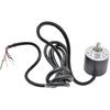 Aideepen 600P/R Rotary Encoder, AB 2 Phase Incremental Rotary Encoder 6mm Shaft 5V-24V Wide Voltage