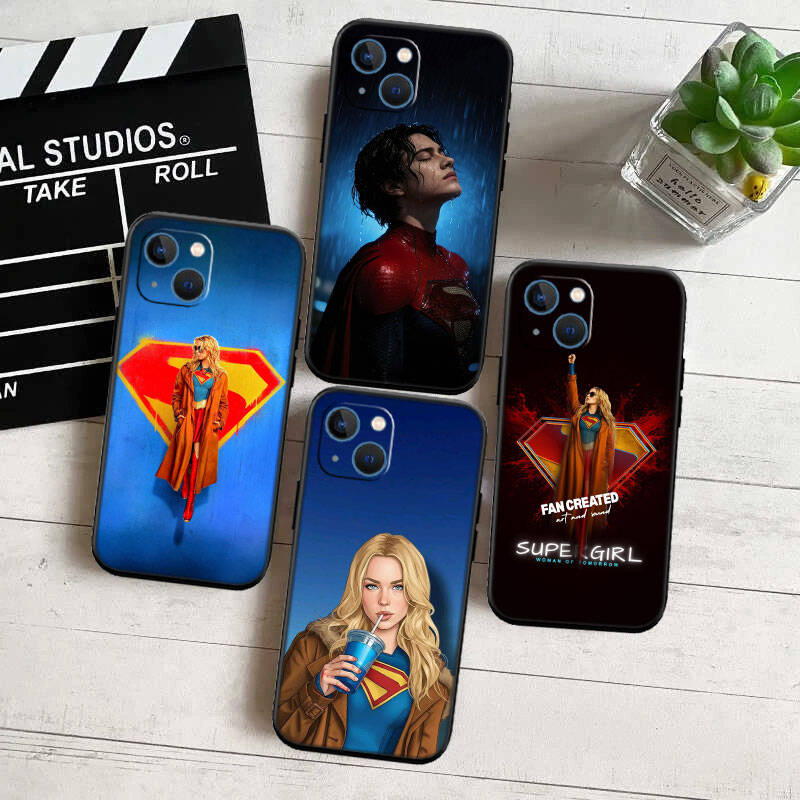 RT28 Supergirl New Shell Phone Case for Xiaomi Poco F5 F6 C40 C65 C55 C50 C51 M7 X7 C75 M6 C71 F7 C85 F8 Pro Ultra