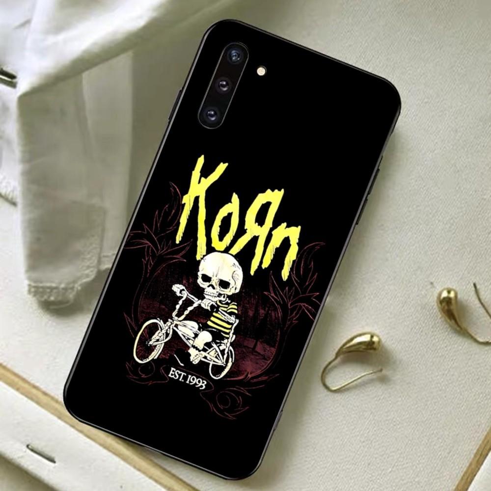 K-Korn Rock Band Phone Case For Redmi Note 4 X 5 A 6 7 8 T 9 9S 10 11 11S 11Epro Poco M3 Pro