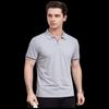 Luotz Men's Breathable Cool-Touch Short-Sleeve Polo Shirt