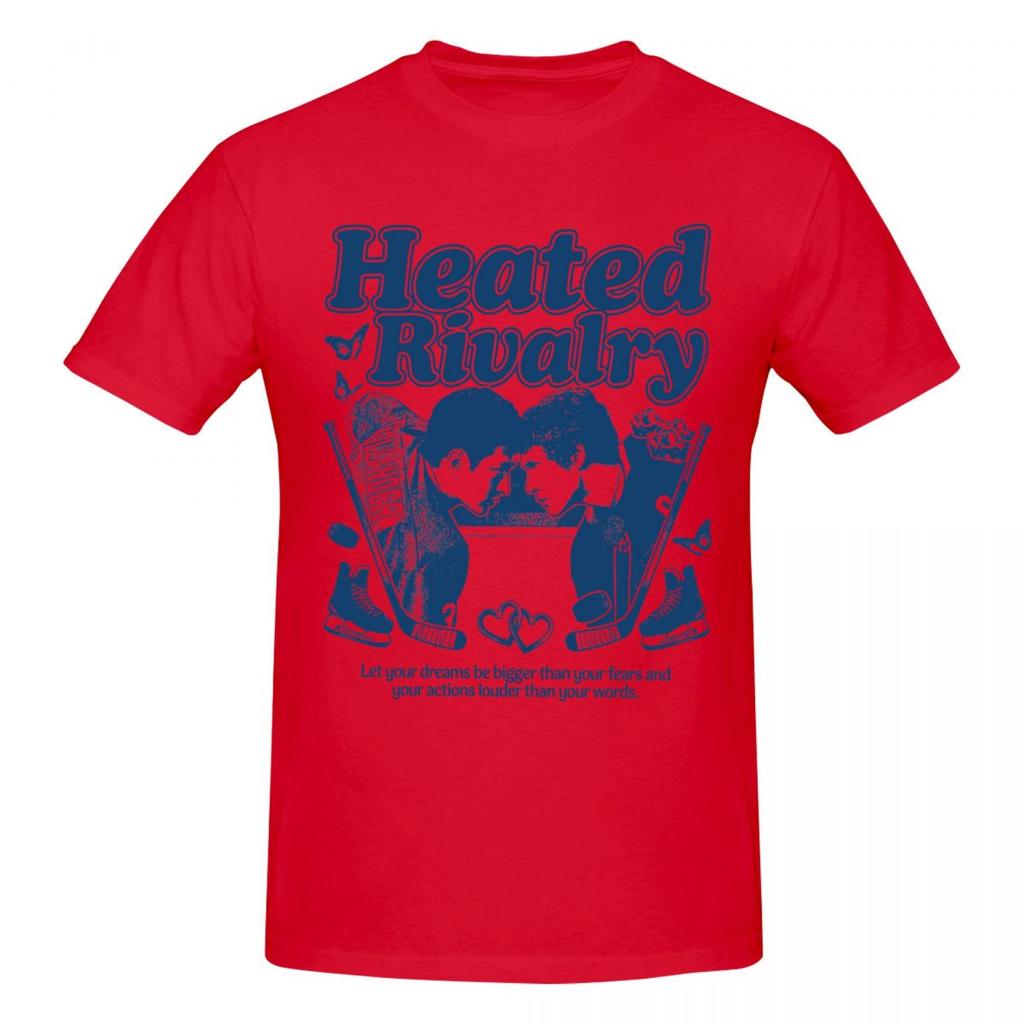 Heated Rivalry Trendy T Shirts Graphic Y2k Idea Cotton Unisex Wounisex T Shirt Clothes