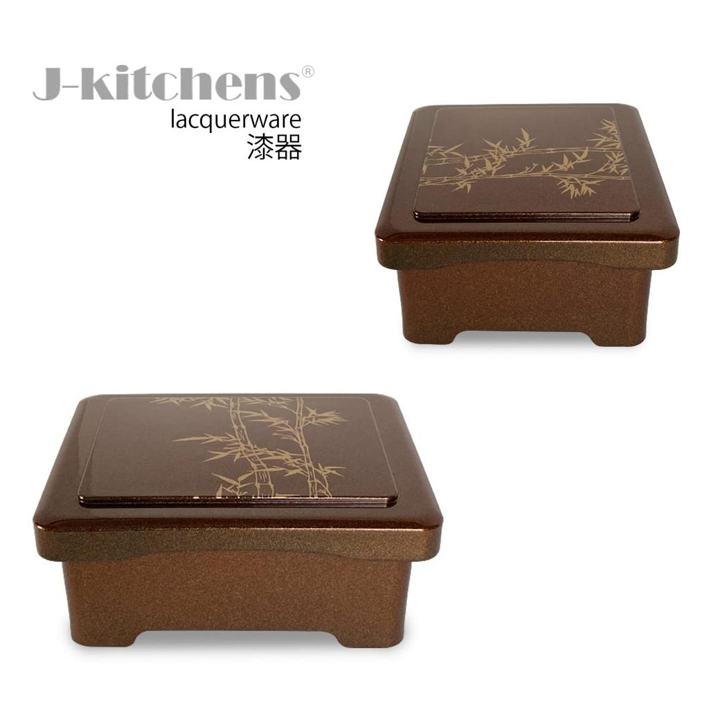 J-kitchens Japanese-style Unagi Jubako Box (Unagi Jubako Box) 18 x 15 x 8 cm, Made in Japan, PNO. 337024
