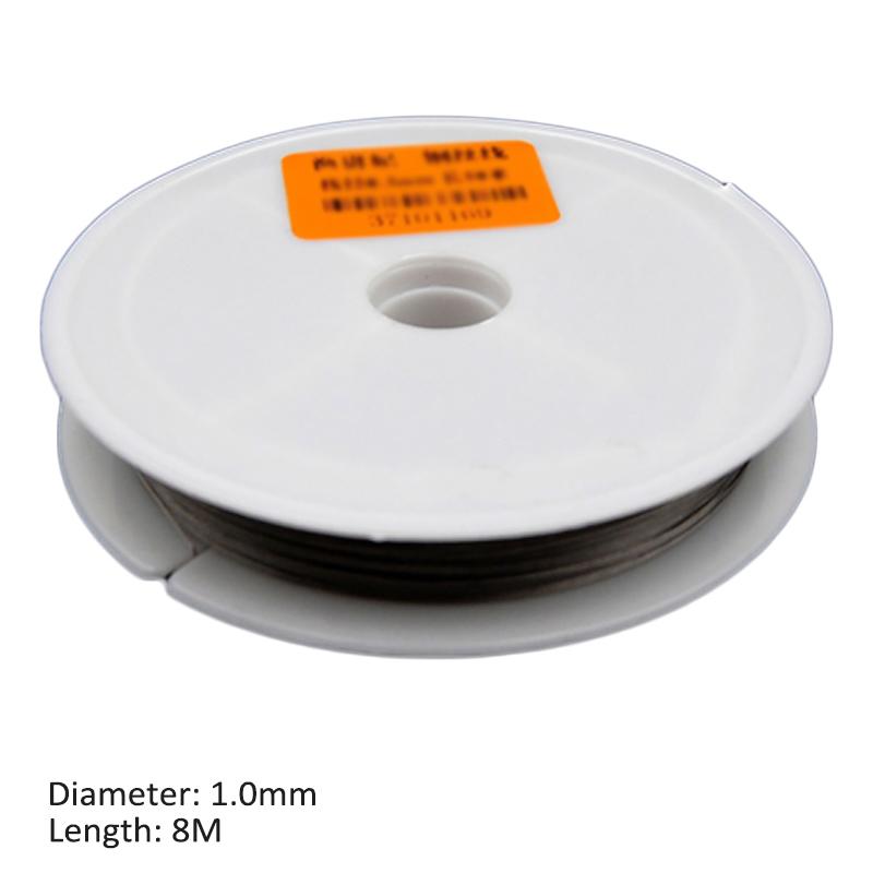 8-50m Strong Sea fishing Lines 7 Strands of Stainless Steel Silk Woven Tension Sea Fishing Line High-strength Anti-bite Wear