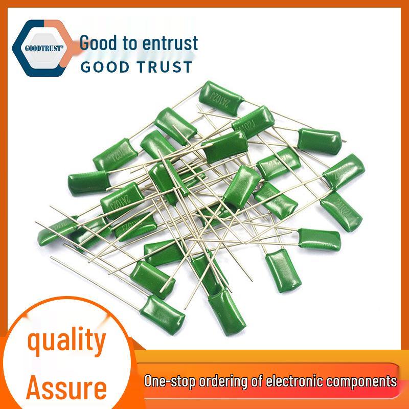 High Voltage Polyester Film Capacitor 1023A102J1000VJ for Device Filtering