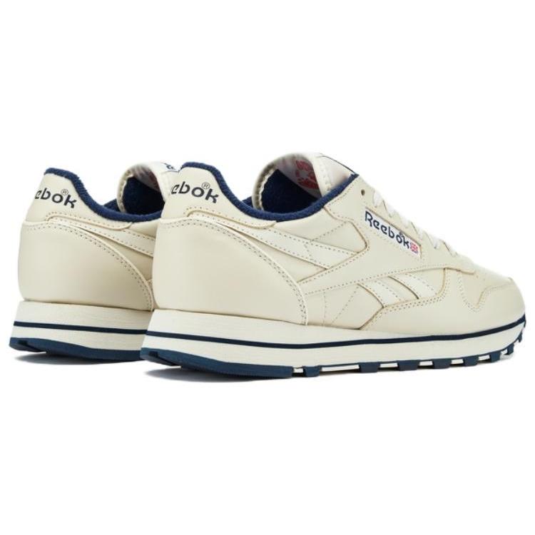 Reebok Classic Leather Vintage 'Beige Navy' 100033724