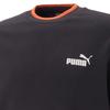 Puma Power Colorblock Crew Neck Sweatshirt With Tr Logo Print Men Tops Orange 676666-23