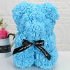 Creative Eternal Flower Rose Bear Rose Bear Hug Bear Wedding Flower Decoration Gift