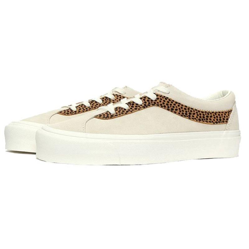 Vans Bold NI PU Low Top Sneakers Womens Beige VN0A3WLPV8F