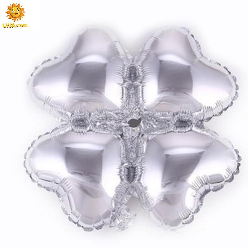 Four-leaf Clover Aluminum Foil Balloons for Wedding Decoration Birthday Party Arch Balloon Anniversary Opening Ceremony