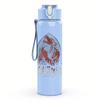 1PC Powerwolf Band Vintage Grunge Print 750ml colorful plastic sports water bottle leakproof pop up lid with straw for outdoor work home use