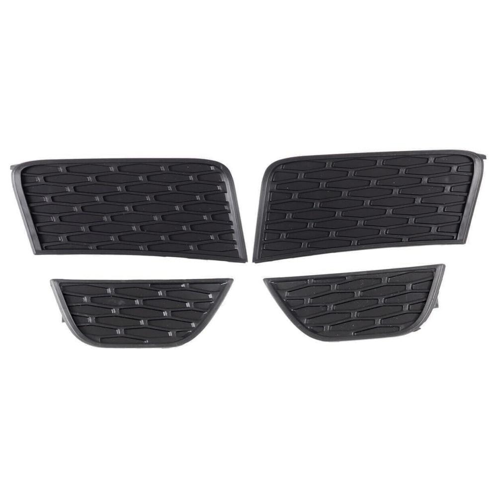 4x Front Fog Light Cover Bezel for Range Rover Evoque 11-15