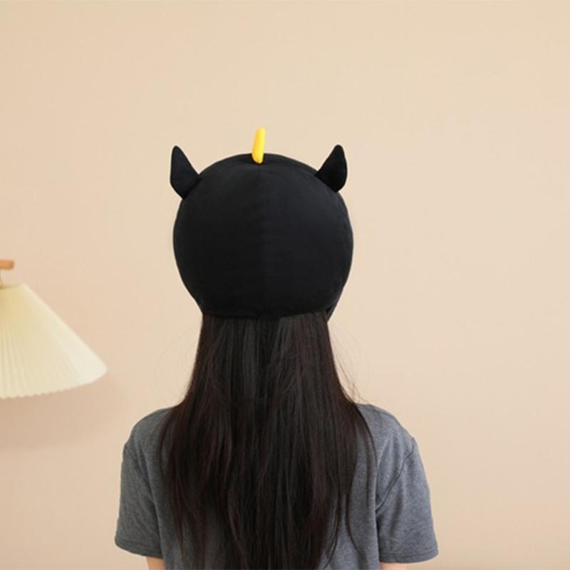 Black Horse Costume Headpiece Adjustable Strap Photography Prop For Children Party Theme Role Play