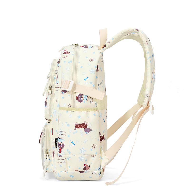 Printed Junior High School Student Backpack Waterproof Large Capacity Schoolbag Women's Backpack