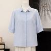 Yuzhaolin Women's Summer Embroidered Blouse