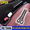 For Tesla Model Y Launch Juniper 2025 2026 New Model 3 Highland 2024 2025 Car Seat Leak Proof Strip Side Seam Storage