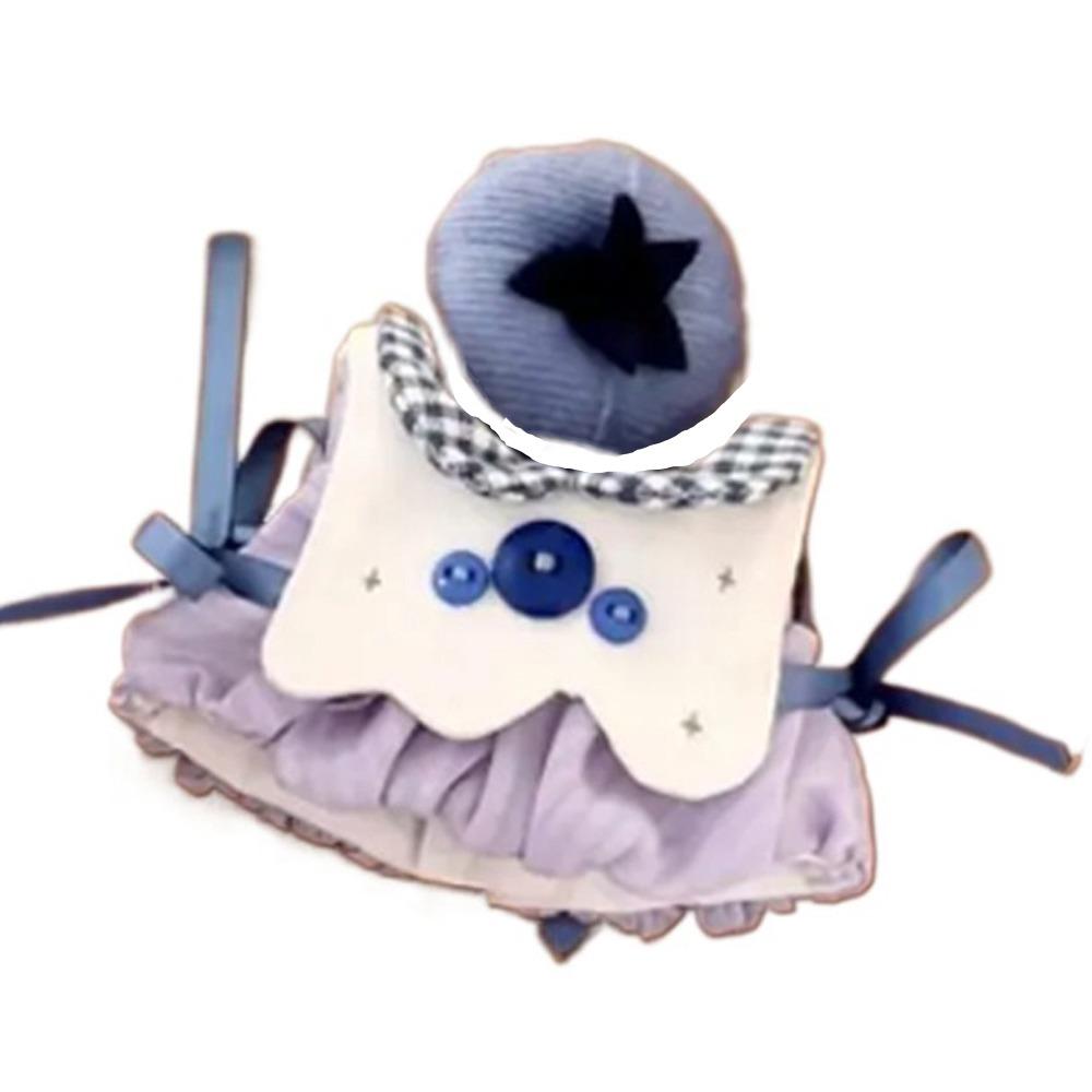 Fruit Cake 10cm Cotton Doll Clothes Suit Doll Dress Up Clothes Set  Clothes Chang Game