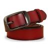 Women'S Pin Buckle Belt Leather Decoration Fashion Cowhide Women'S Simple Belt Direct Supply