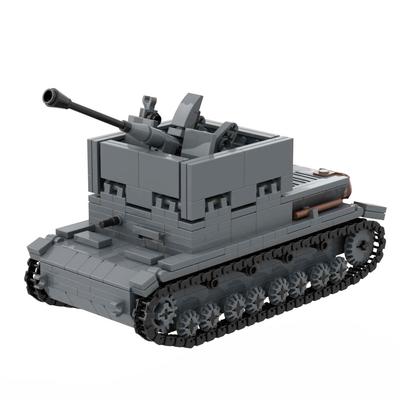 WW2 Flakpanzer IV German Military Toy Wirbelvind Kugelblitz MK103 Zwilli PZ IVng Building Block Set WWII Army Brick Antiaircraft