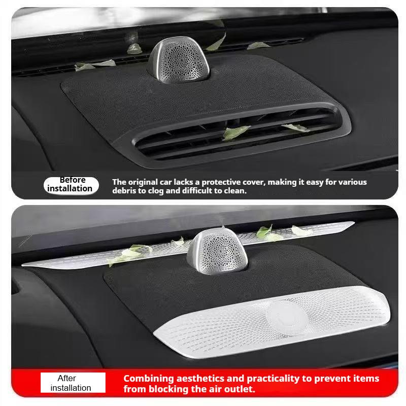 For Zeekr 7X Car Dashboard Air Outlet Protective Cover Air Conditioner Outlet Dust Proof Clog Proof Cover Modification Interior
