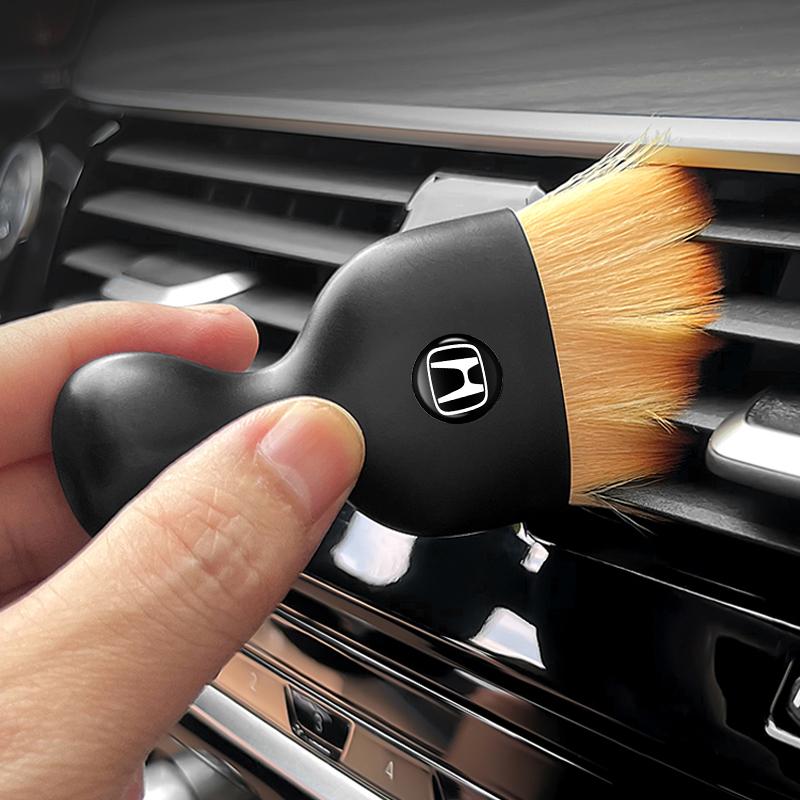 Car Cleaning Tool Soft Brush Dust Remover Interior Accsesories For Honda Civic Fit Accord Odyssey City Pilot Jazz CRV HRV Legend Ahp256