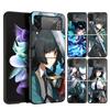 Zenless Zone Zero Hoshimi Miyabi Phone Case For Samsung Galaxy Z Flip 7 6 5 4 3 5G Cover ZFlip7 ZFlip6 ZFlip4 ZFlip5 ZFlip3 Coqu