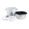 Cuiseur à riz - SENCOR - SRM1500WH - 1,5L - Cuisson vapeur - Riz sushi - Maintien au chaud 6h - Cuve antiadhésive - Blanc