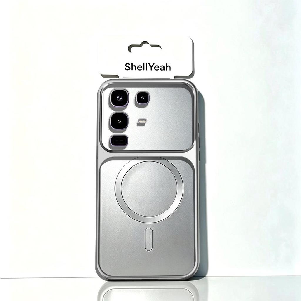 Viral Cyberpunk Magnetic Case for infinix NOTE 50S 5G 50X 50 Pro+ Pro 4G CD Texture Ring & Metallic Sheen Cover