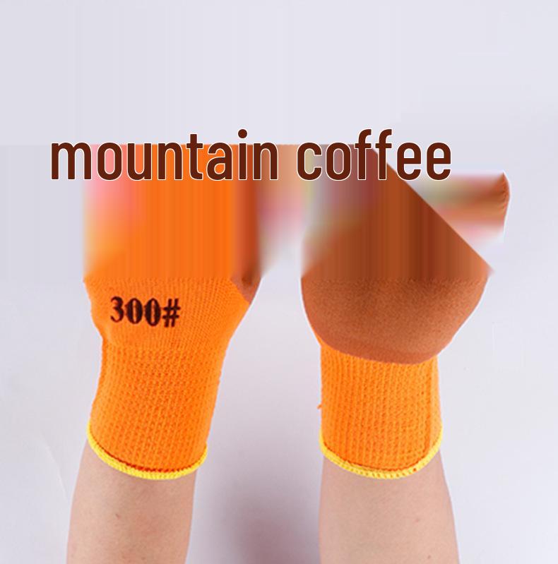 Foam-Enhanced Terry Cloth Gloves: Wear-Resistant, Cold-Protection, Warm Velvet for Construction and Cold Storage