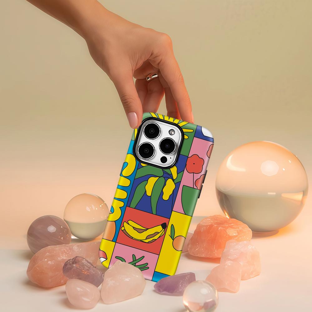 Fruits & Veggies Phone Case for IPhone 17 16 15 14 13 Pro Max Plus for Magnetic Single Double-layer Tough Case