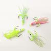 5pcs 5 Pcs Lot Squid Bait Hooks Four Hooks Treble Fishing Hooks  Freshwater Fishing
