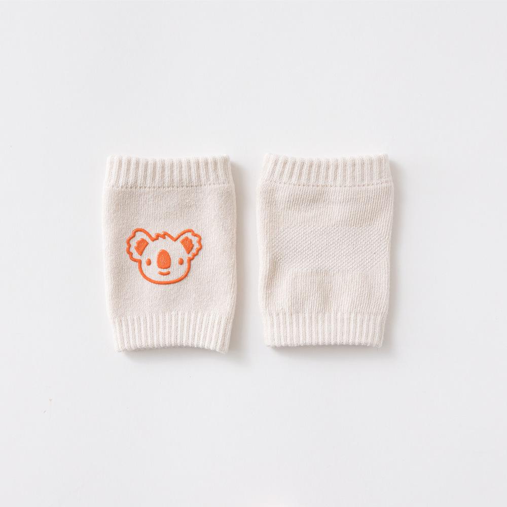 Cartoon Mesh Baby Knee & Elbow Pads for Crawling and Walking