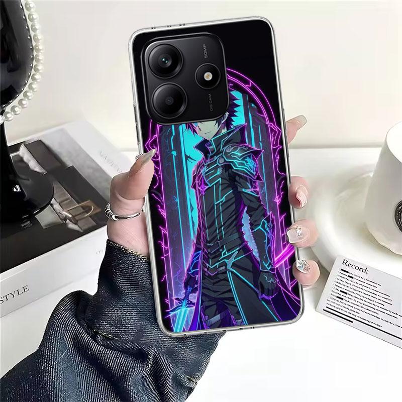 

М який чохол для телефону Sword Art Online Кіріто для Xiaomi Redmi Note 15 14 14S 13 12 Pro Plus 12S 11 11S 11E 10 10S 11T 5G Fundas Coque Redmi Note 12 Pro 4G