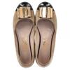 Salvatore Ferragamo Ferragamo Cap Toe BallerInas In Brown Suede Brown