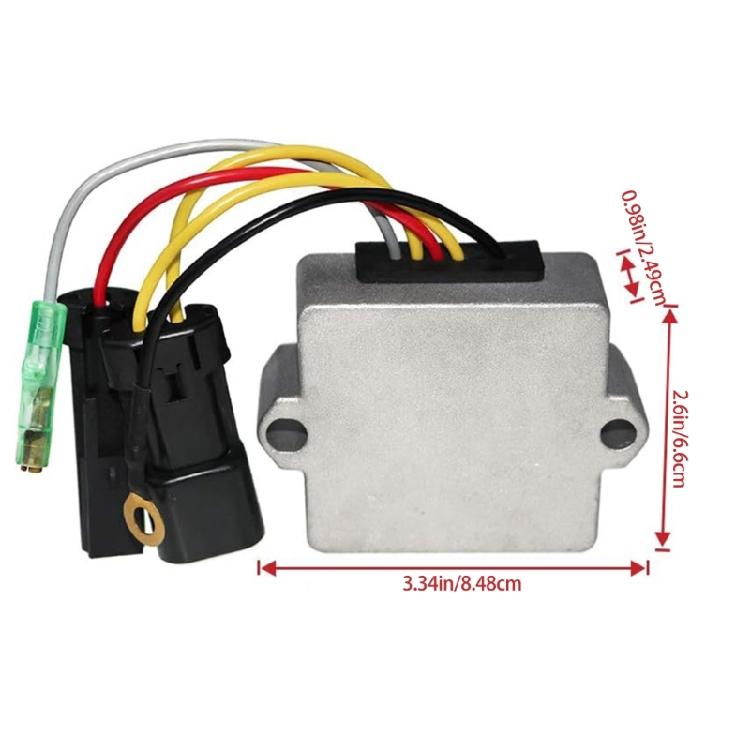 Replacement Accessories Voltage Regulator Rectifier Repair Parts for Marine Outboard 4 25 30 40 50 60