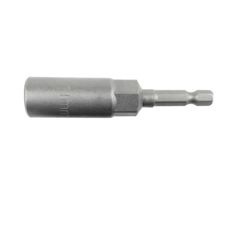 Heavy Duty Hexagonal Shank Socket Kit 5.5-19mm for Enhances Clamping Force Durability Enhances Clamping Force Stability