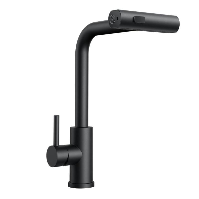 652F Steel Sink Faucet with Pull Out Sprays 360 Rotation Kitchen Sink Mixer Upgrades