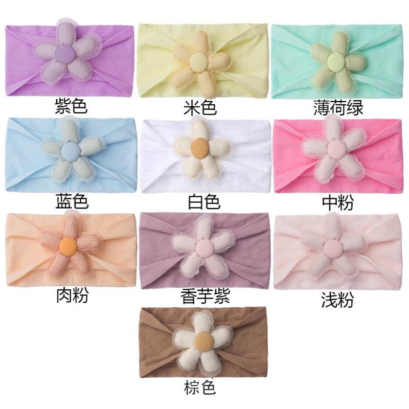 

New summer breathable baby jewelry, cute, comfortable and soft children s fontanelle headband, baby headgear