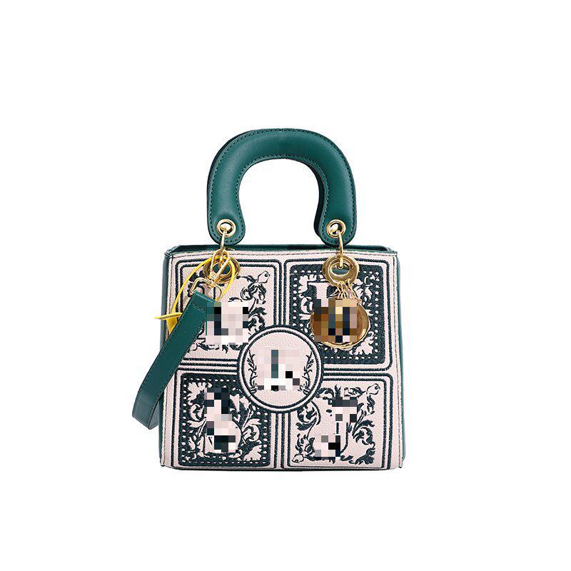 Retro Embroidered Bucket Handbag - Versatile Crossbody for Women 2025