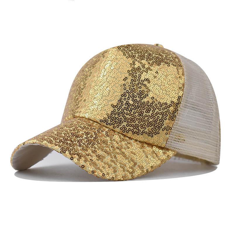 New Color Changing Breathable Baseball Cap With Sequins For Men And Women Summer Fashion