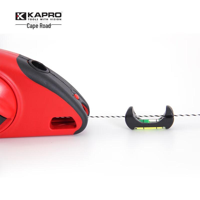 KAPRO 30m Chalk Line Reel with Spirit Level