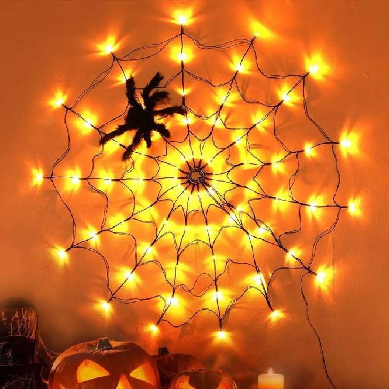 Warm White Ghost Led Halloween Decor Lights Spooky Ambiance For Parties