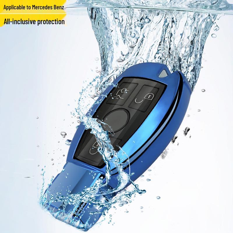 Mercedes Smart Key Full-Cover TPU Soft Case